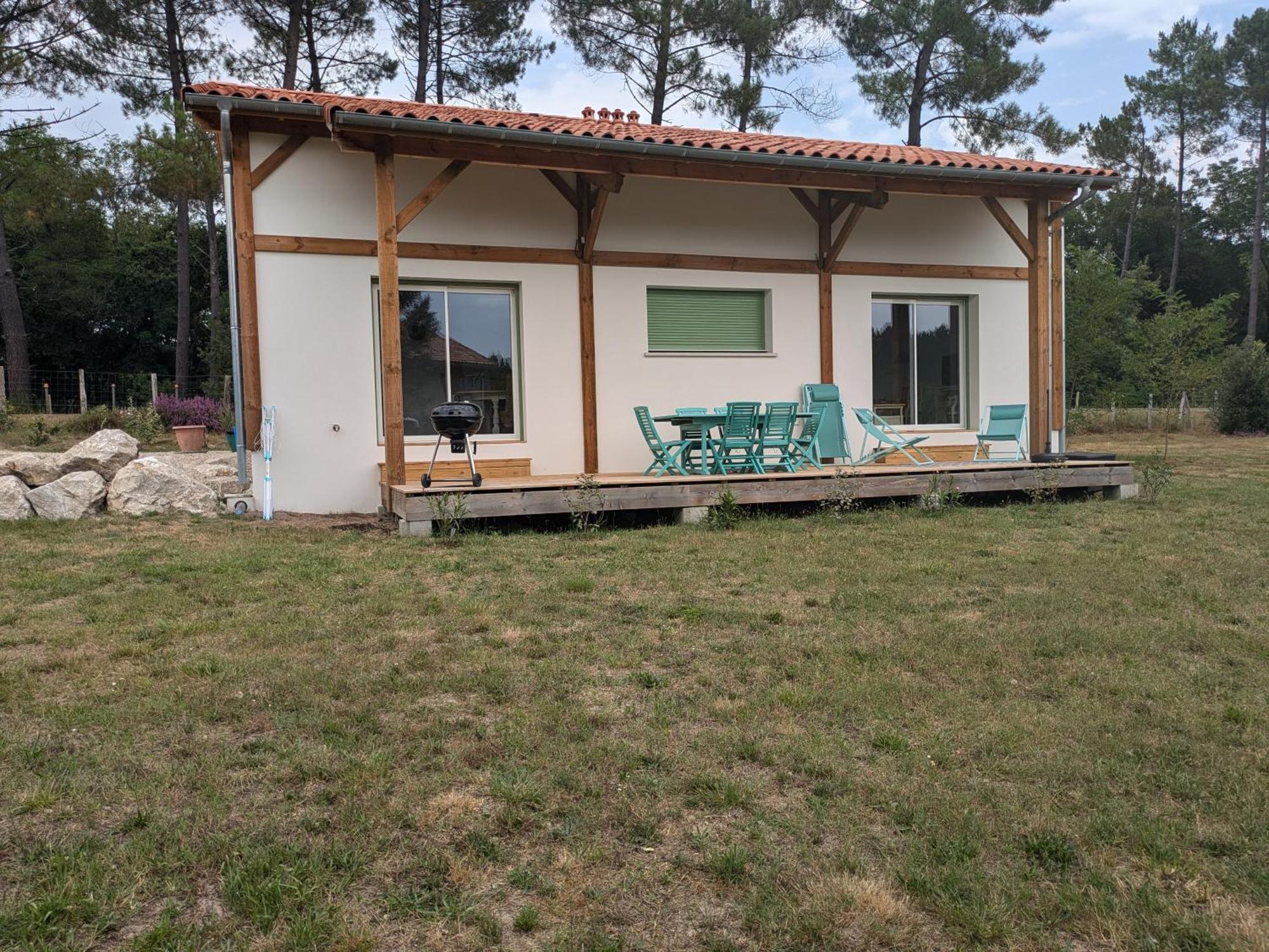 Villa Casayean Entre Pins Et Ocean Onesse-et-Laharie Exterior foto